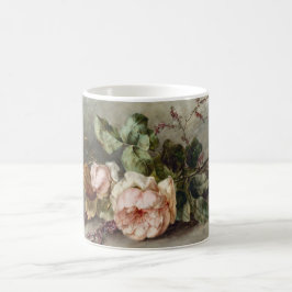Taza De Café Rosas de Margaretha Roosenboom