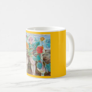 Taza De Café Rosas embarazadas felices