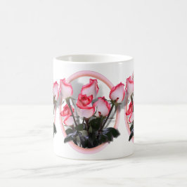 Taza De Café Rosas para mamá en el Día de la Madre