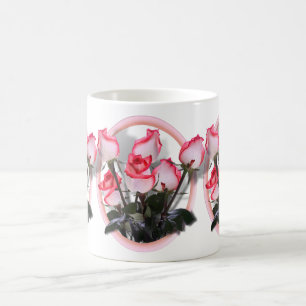 Taza De Café Rosas para mamá en el Día de la Madre