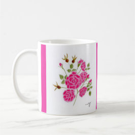Taza De Café Rosas rojas