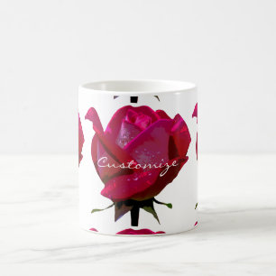 Taza De Café Rosas rojas grandes Thunder_Cove
