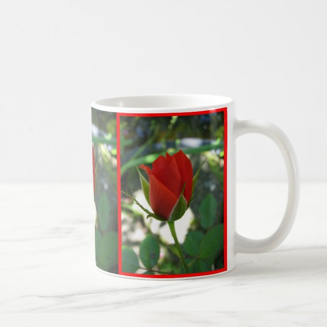 Taza De Café Rosas ROJOS (Derecha)