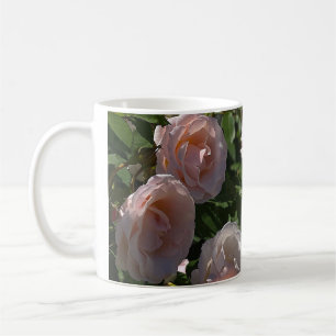 Taza De Café Rosas rosa claro bonito