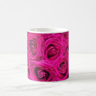 Taza De Café Rosas rosas rosas (amor y romance)