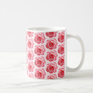 Taza De Café ¡Rosas! Rosas! Rosas! - Rosa delicado