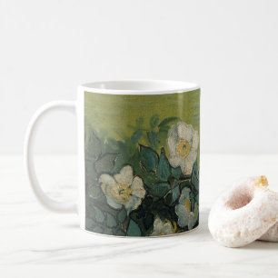 Taza De Café Rosas silvestres por Vincent van Gogh