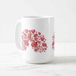 Taza De Café Rosas y esperanza