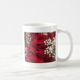 Taza De Café Rosas y la respiración del bebé