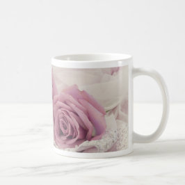 Taza De Café Rosas Y Lace Todavía Mug De Vida