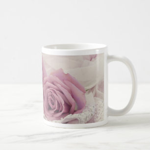 Taza De Café Rosas Y Lace Todavía Mug De Vida