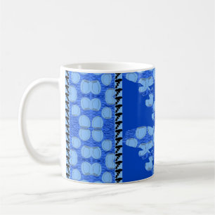 Taza De Café Rosas y olas Rosas