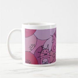 Taza De Café Rose cat