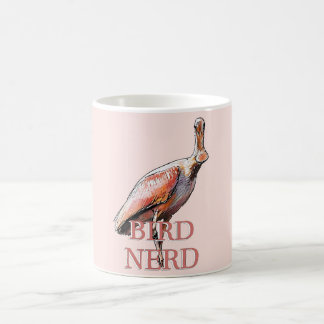 Taza De Café Roseate Spoonbill Bird Nerd
