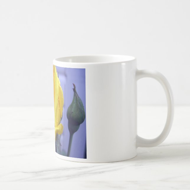 Taza De Café Rosebud amarillo (Derecha)