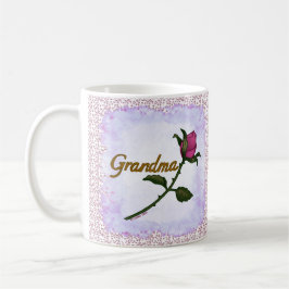 Taza De Café Rosebud Grandma mug
