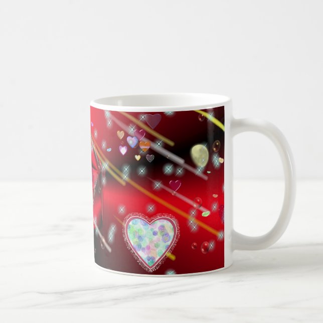 Taza De Café Roses_and_Love_Mug (Derecha)