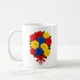 Taza De Café Roses Bouquet Classic Mug