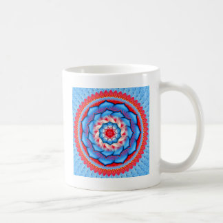 Taza De Café Rosetón de la mandala