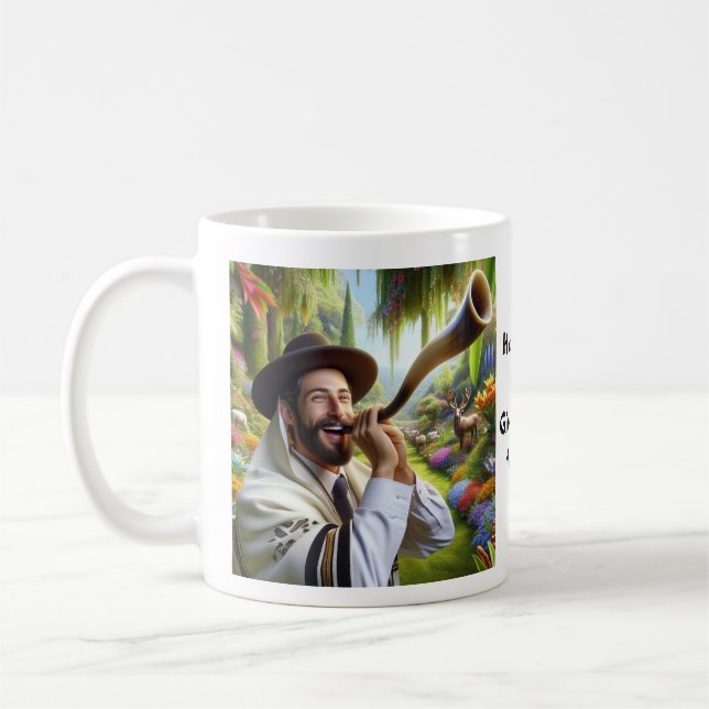 Taza De Café Rosh Hashanah (Izquierda)