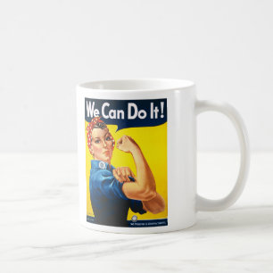 Taza De Café ¡Rosie el remachador, podemos hacerlo!