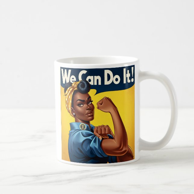 Taza De Café Rosie, la dama afroamericana más renqueante (Derecha)