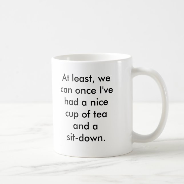 Taza De Café Rosie la rotura de té del remachador (Derecha)