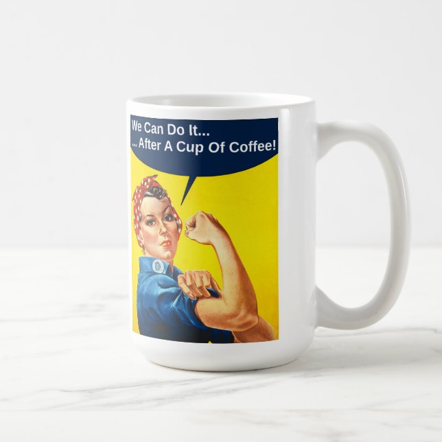 Taza De Café Rosie the Riveter Coffee Mug (Derecha)
