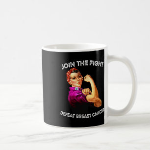 Taza De Café Rosie The Riveter Derrota Concienciación Sobre El