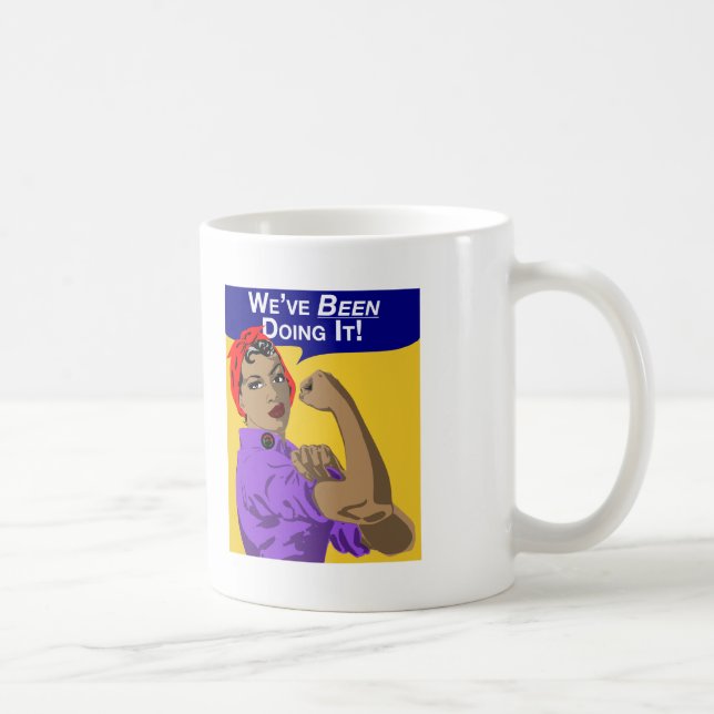 Taza De Café Rosie-Weve negro que lo hace (Derecha)