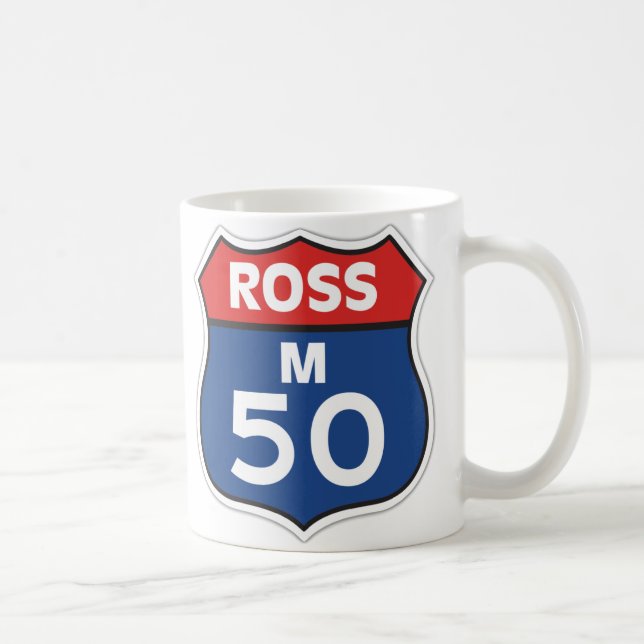 Taza De Café Ross M50 Mug (Derecha)