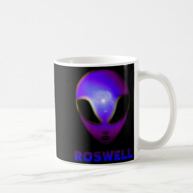 Taza De Café Roswell New Mexico Alien  (Derecha)