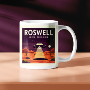 Taza De Café Roswell Nuevo México Antiguo