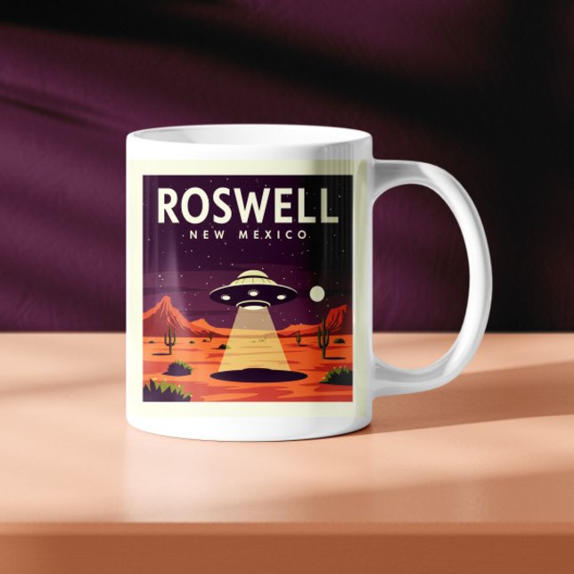 Taza De Café Roswell Nuevo México Antiguo (Subido por el creador)