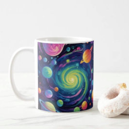 Taza De Café Rotación Planetaria 