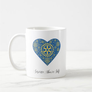 Taza De Café Rotary International, Servicio por encima de Sí mi