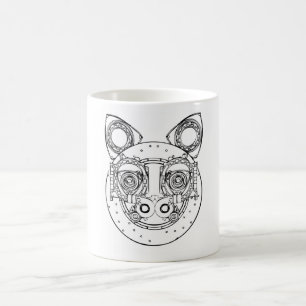 Taza De Café Rotatorio-Cerdo-Taza