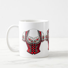 Taza De Café Rotes Dirndl Volksfest Kirchweih Oberteil