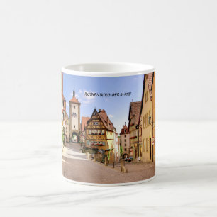 TAZA DE CAFÉ ROTHENBURG, ALEMANIA