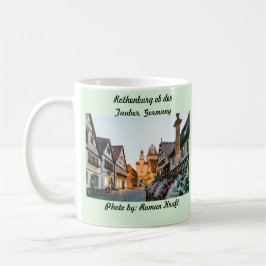 Taza De Café Rothenburg ob der Tauber, Alemania Imán