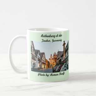 Taza De Café Rothenburg ob der Tauber, Alemania Imán