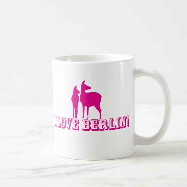 Taza De Café Rothenhagen "amo Berlín " (Derecha)