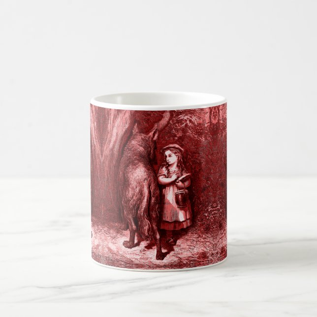 Taza De Café Rotkäppchen – Little Red Riding Hood – Grimm (Centro)