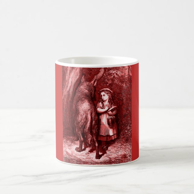 Taza De Café Rotkäppchen – Little Red Riding Hood – Grimm (Centro)