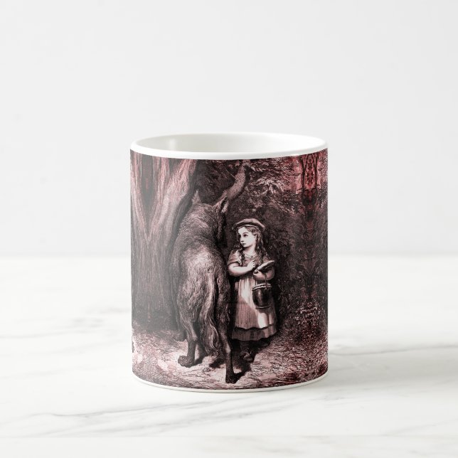 Taza De Café Rotkäppchen – Little Red Riding Hood – Grimm (Centro)