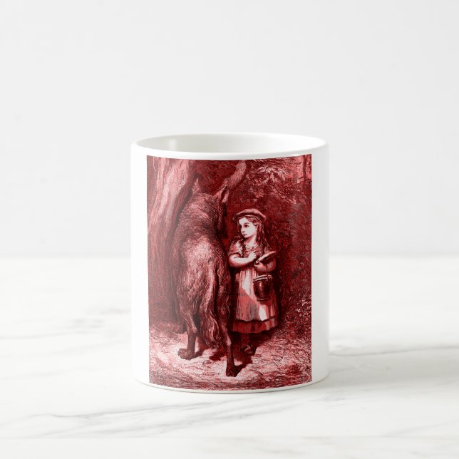 Taza De Café Rotkäppchen – Little Red Riding Hood – Grimm (Centro)