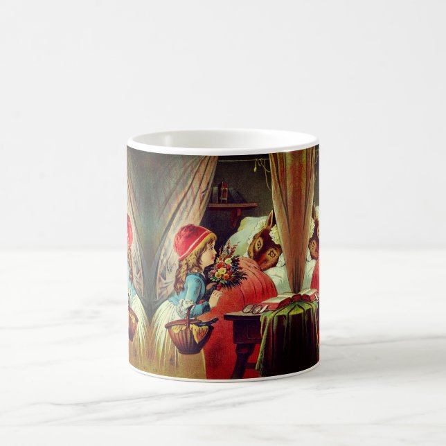 Taza De Café Rotkäppchen – Little Red Riding Hood – Grimm (Centro)