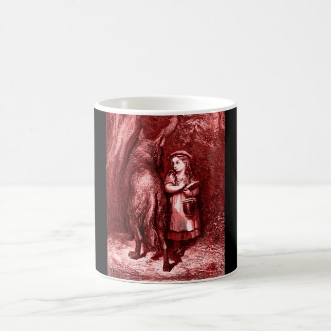 Taza De Café Rotkäppchen – Little Red Riding Hood – Grimm (Centro)