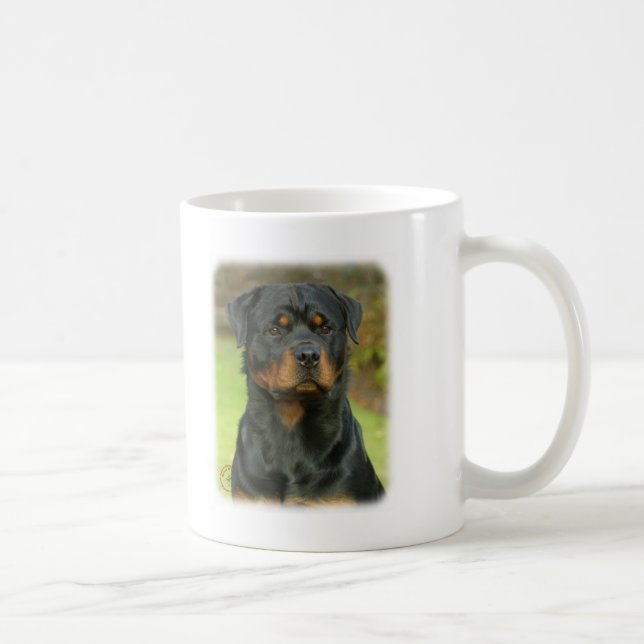 Taza De Café Rottweiler (Derecha)