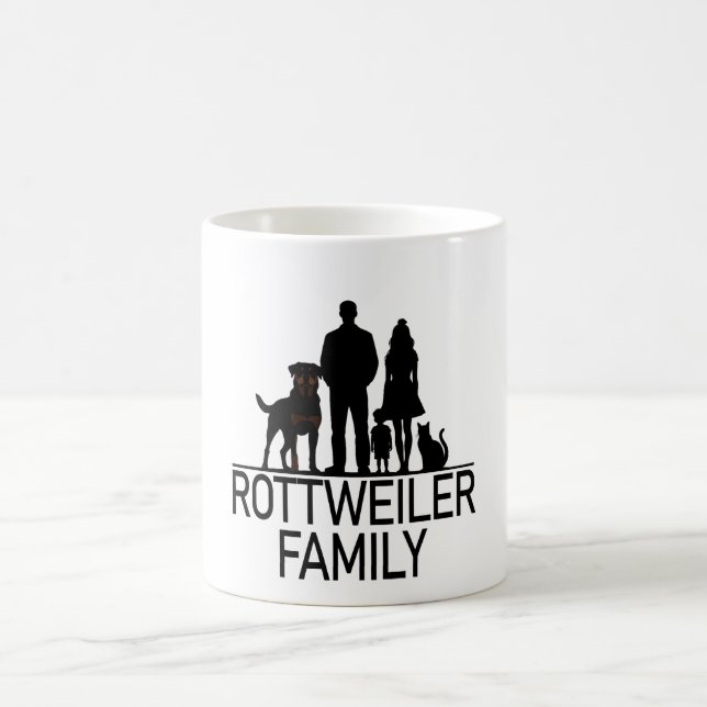 Taza De Café Rottweiler, Family (Centro)